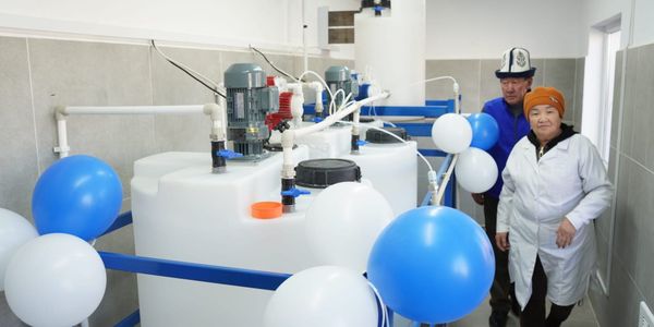 Порядка 18 тысяч жителей Кызыл-Суу получили доступ к чистой питьевой воде изображение публикации