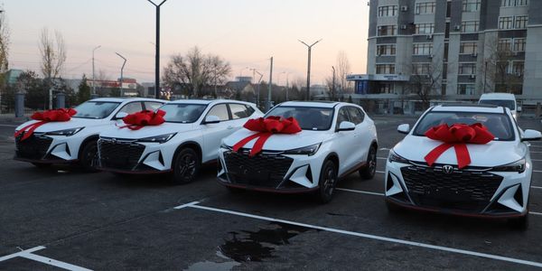 Камчыбек Ташиев передал Наццентру охраны материнства и детства 10 автомобилей изображение публикации