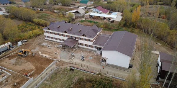 В селе Ак-Кочкор возводят новый корпус школы за 79 млн сомов изображение публикации