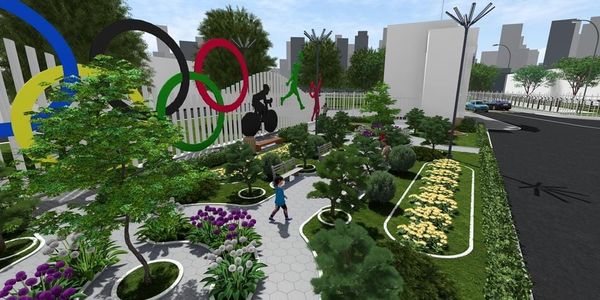 В Оше разработали эскизный проект входной зоны Центрального стадиона изображение публикации