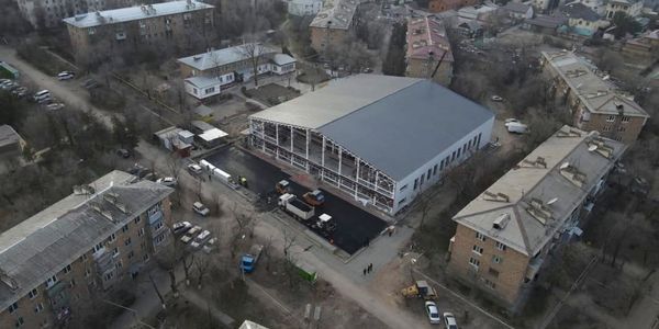 В Бишкеке строят новый многофункциональный спорткомплекс изображение публикации