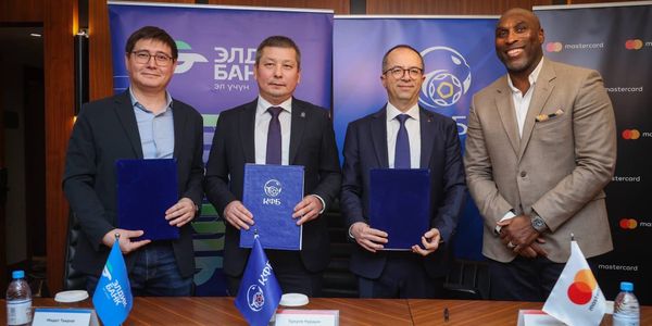 Подписан Меморандум о взаимопонимании между «Элдик Банком», Mastercard и Кыргызским футбольным союзом