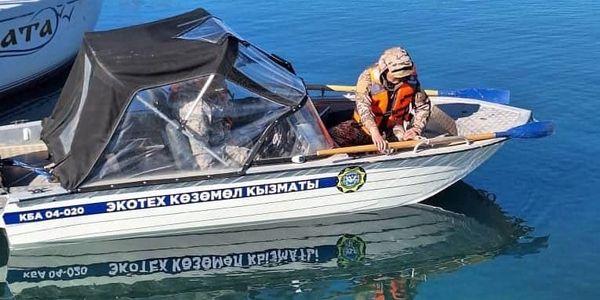 Итоги квартала: на Иссык-Куле изъято 6 тысяч метров браконьерских сетей изображение публикации