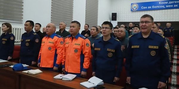 В Баткенской области проходят учения МЧС по селям и наводнениям изображение публикации