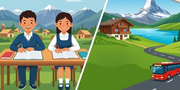 «Кыргыз почтасы» объявило конкурс сочинений для школьников: как выиграть поездку в Швейцарию изображение публикации