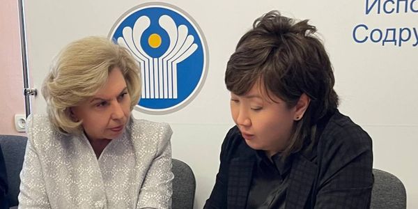 Джамиля Джаманбаева обсудила с Татьяной Москальковой судьбу кыргызстанцев в России изображение публикации