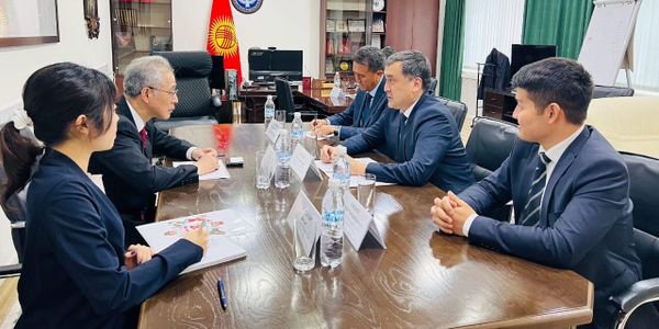 Канат Сагынбаев обсудил с послом Японии легальное трудоустройство граждан Кыргызстана