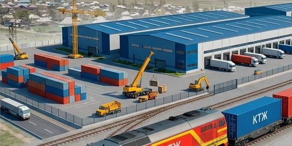 Железнодорожная станция Ивановка и проект логистического центра в Кыргызстане