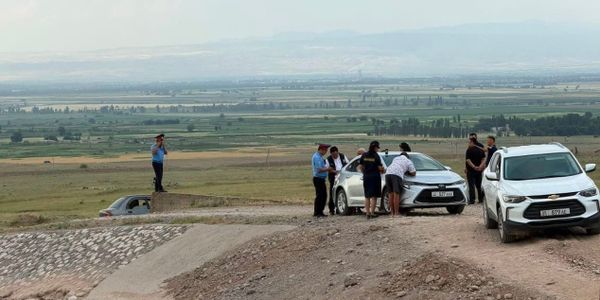 В Иссык-Атинском районе за незаконную добычу щебня оштрафовали нарушителей изображение публикации