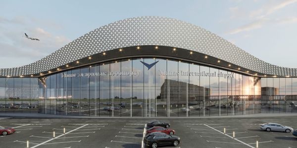 В аэропорту «Манас» после ремонта открыли центральный вход — видео изображение публикации