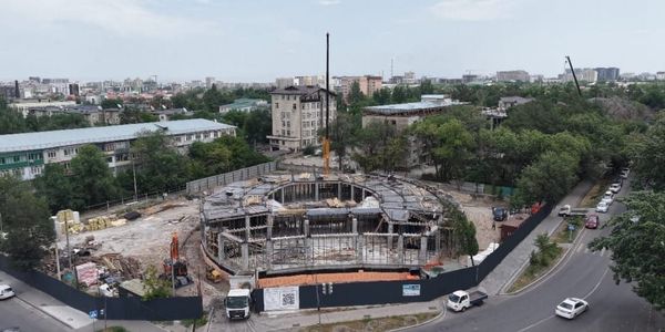 Как продвигается строительство культурного центра в Бишкеке на месте «Чатыр-Куля» изображение публикации