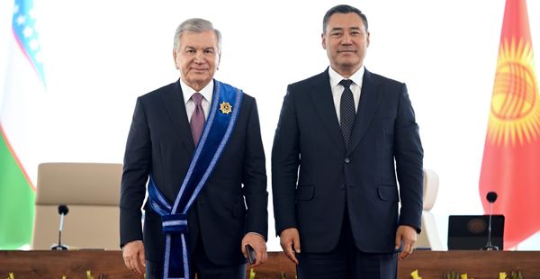 Жапаров вручил Мирзиёеву орден «Манас» I степени и подвел итоги переговоров изображение публикации