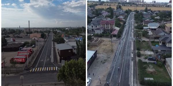 После капремонта в Бишкеке открыли улицы Бердибаева и Лущихина изображение публикации