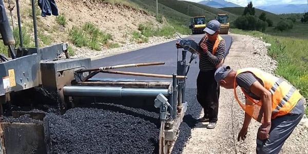 От «Беш-Таша» до «Манас-Ордо»: где в Таласе ремонтируют дороги изображение публикации