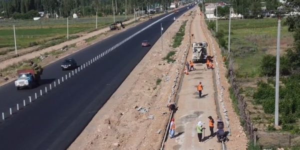 Реконструкция дороги Корумду — Балбай Баатыр: готовы 14 мостов и 70 км асфальта изображение публикации