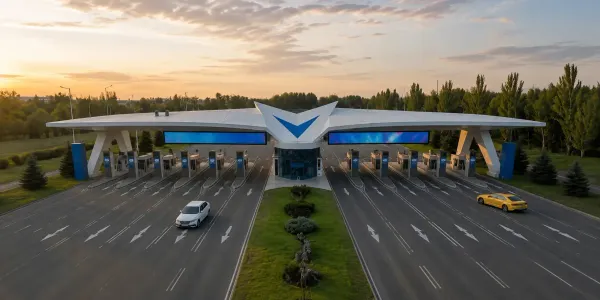 В аэропорту «Манас» обустроят «умную» парковку за 36 млн сомов: как она будет работать изображение публикации