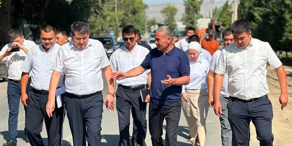 Ремонт дорог за 91 млн сомов и новые заводы: как меняется Кызыл-Кия изображение публикации