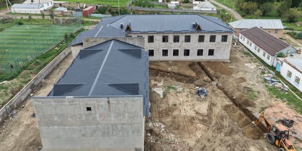 В селе Калкагар строят школу на 150 учеников изображение публикации