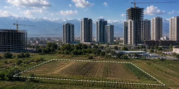 Кабмин трансформировал 1.04 га пашни в Бишкеке под многоэтажки, гостиницы и офисы изображение публикации
