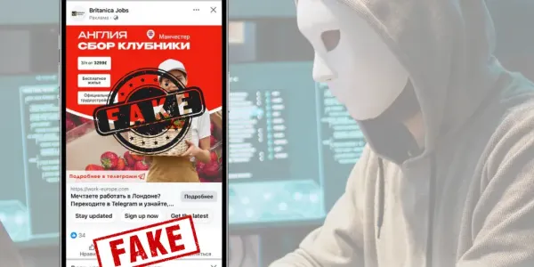 «Работа» в Великобритании: Центр трудоустройства предупредил о росте случаев онлайн-мошенничества изображение публикации