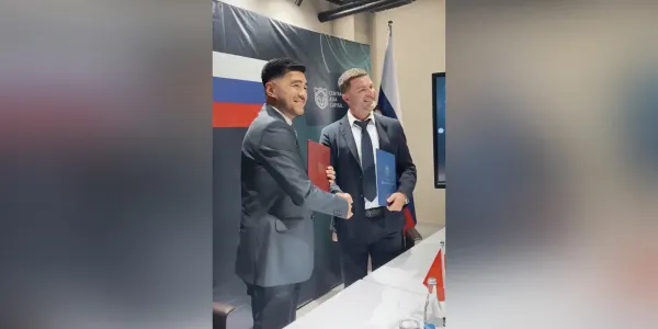 Подписание меморандума между Минцифры КР и Central Asia Capital о создании инновационного технологического хаба в Кыргызстане.