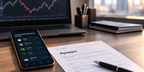 Токенизированные акции теперь можно использовать как обеспечение — что это значит для КР изображение публикации