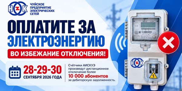 Более 10 тысяч абонентов Чуйской области могут остаться без электричества изображение публикации