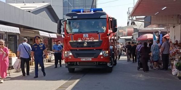 В Бишкеке проверили пожарную безопасность семи торговых объектов изображение публикации