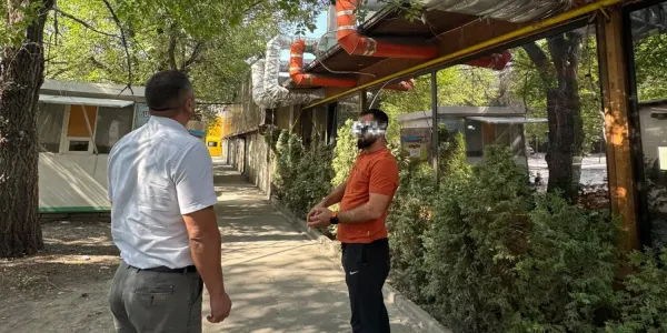 Кафе «Сария» в Бишкеке оштрафовали на 28 тысяч сомов за вредные выбросы изображение публикации