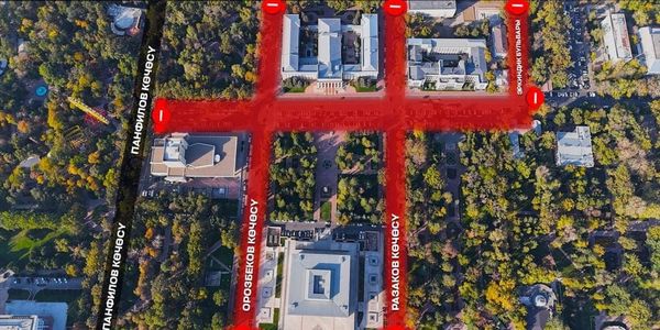В центре Бишкека с 21 по 25 октября ограничат движение транспорта изображение публикации