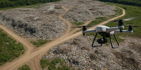 Свалки в четырех областях Кыргызстана проверят с помощью дронов изображение публикации