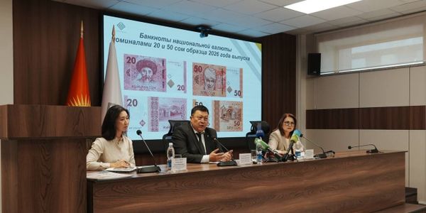 Нацбанк выпустил банкноты 20 и 50 сомов, впервые изготовленные в Кыргызстане изображение публикации
