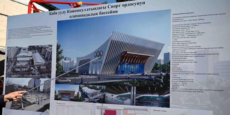 Глава кабмина проверил строительство школы №23 и реконструкцию Дворца спорта в Бишкеке изображение публикации