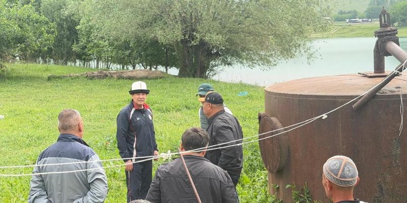 В селах Базар-Коргонского района начали решать многолетние проблемы с питьевой водой изображение публикации