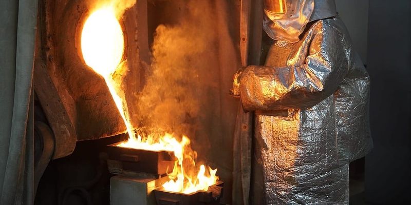 Переработка иностранного сплава Доре на аффинажном заводе «Кыргызалтын»