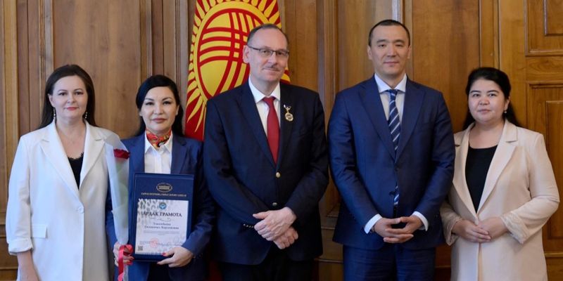 Встреча представителей Жогорку Кенеша и офиса ОБСЕ в Бишкеке