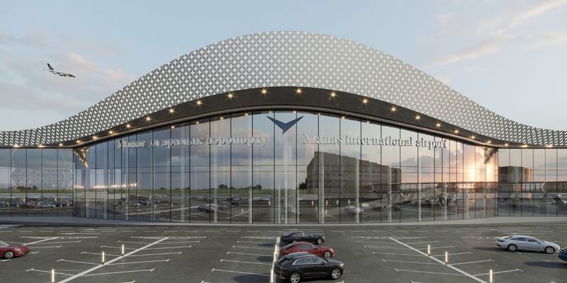 В аэропорту «Манас» после ремонта открыли центральный вход — видео изображение публикации