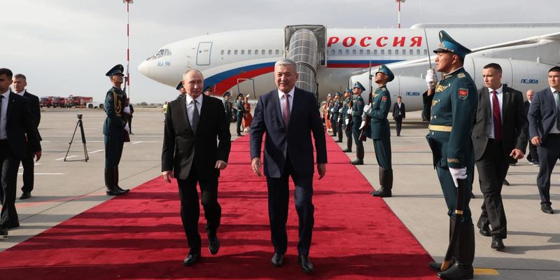Путин прибыл в Кыргызстан на саммит ШОС и открытие Игр кочевников изображение публикации