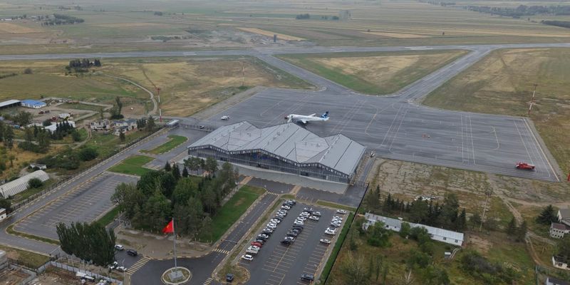 Аэропорт «Каракол» впервые принял Airbus A320 после реконструкции ВПП изображение публикации