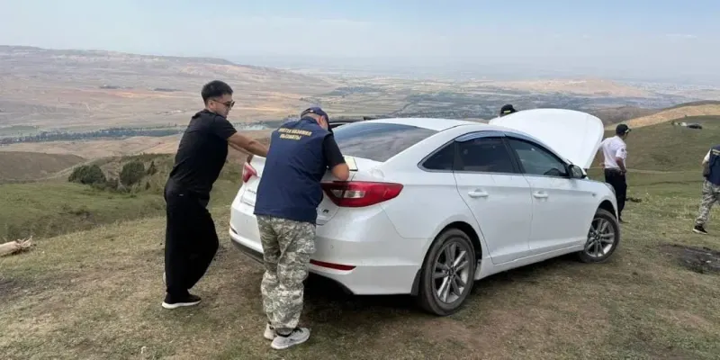 В Чуйской области водителей оштрафовали за езду по пастбищу Ак-Таш изображение публикации