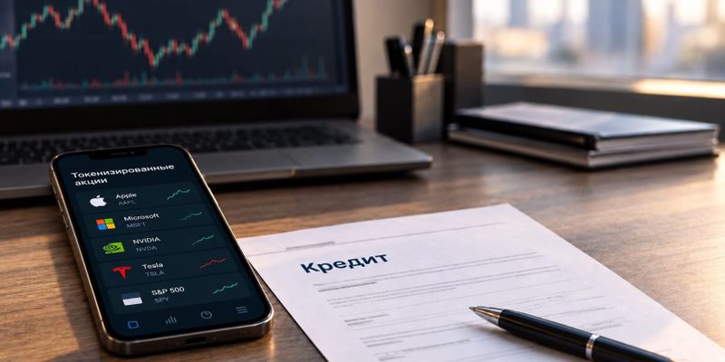 Токенизированные акции теперь можно использовать как обеспечение — что это значит для КР изображение публикации