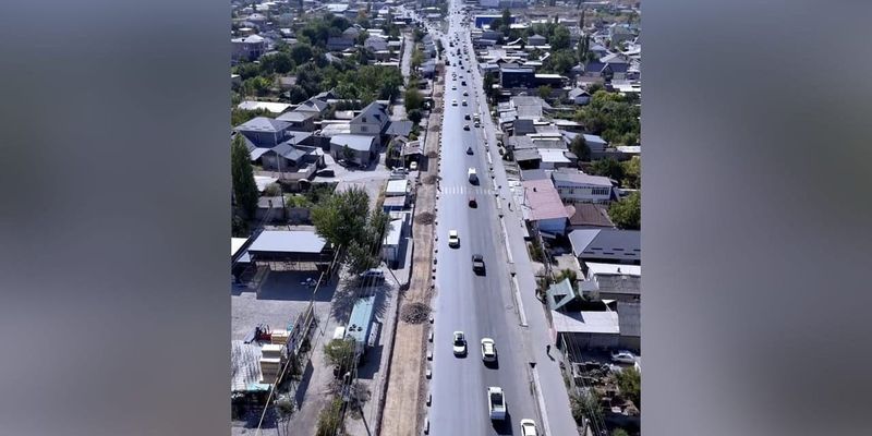 В Бишкеке начали расширять улицу Курманжан Датки к югу от Южной магистрали изображение публикации