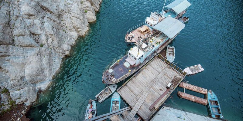 На Токтогульском водохранилище впервые зарегистрировали 36 плавсредств изображение публикации