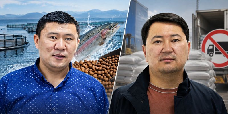 Запрет на рыбные корма разделил отрасль: о чем говорили Акунбеков и Исаков на дебатах изображение публикации
