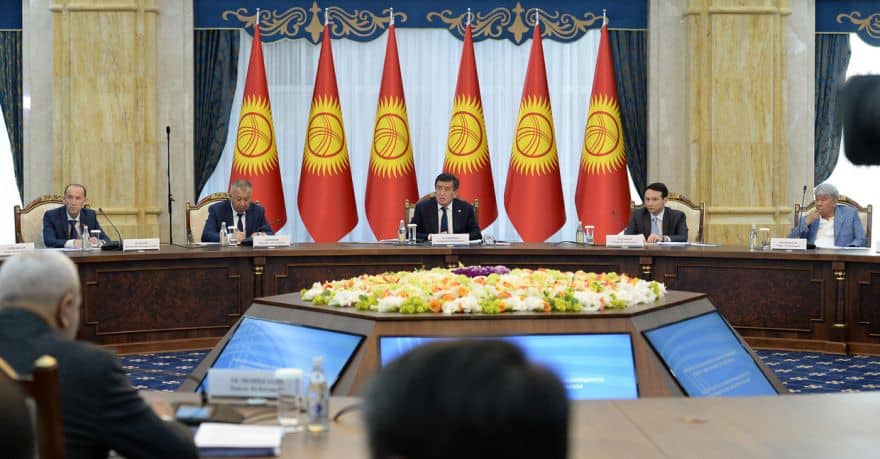 Жээнбеков проведет второе заседание Комитета по развитию промышленности