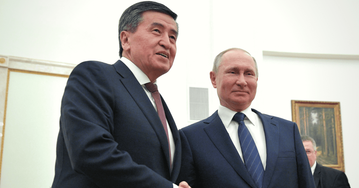 Жээнбеков и Путин выступили за дальнейшее наращивание сотрудничества между КР и РФ