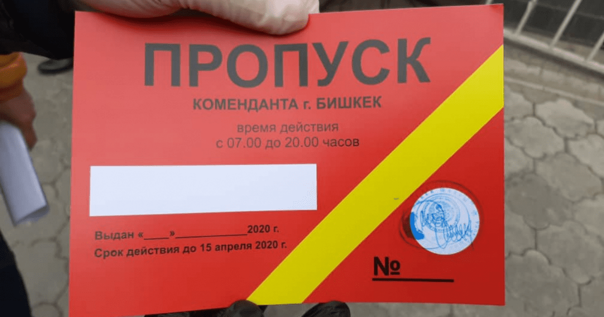 Предприниматели Бишкека теперь могут подать онлайн-заявку на получение пропусков