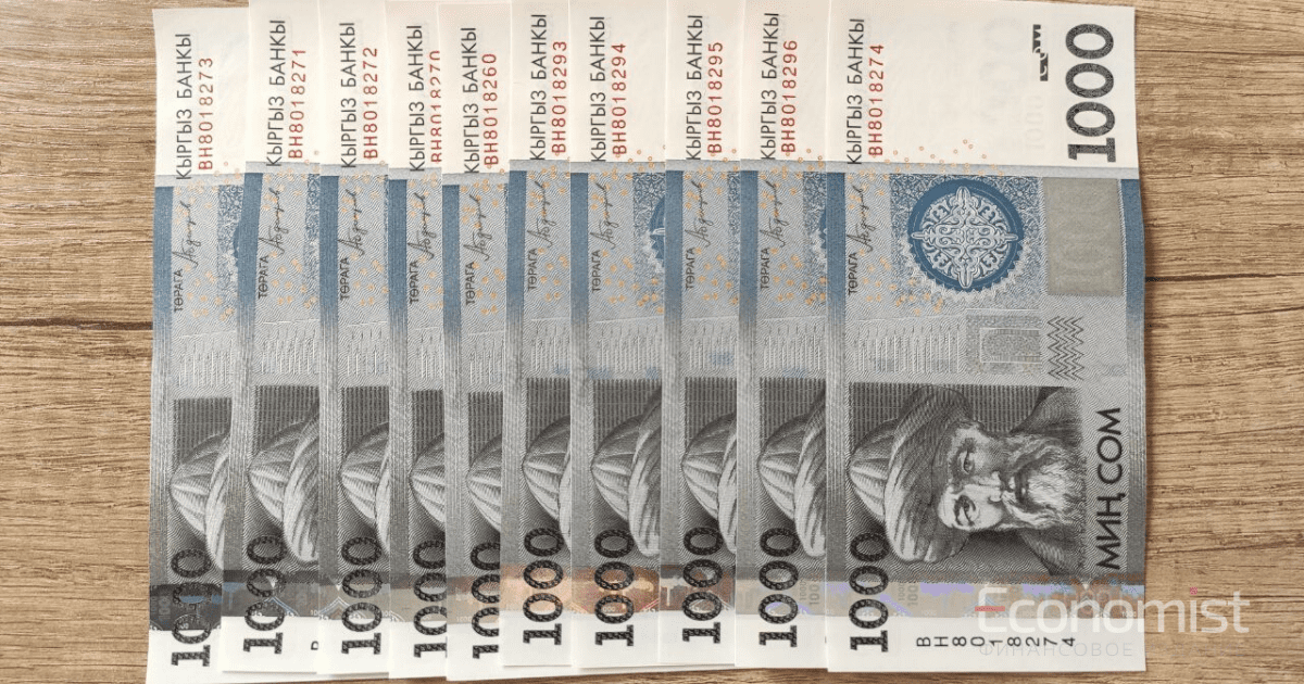 Кредиты комбанков в нацвалюте выросли на 24 млрд сомов за год