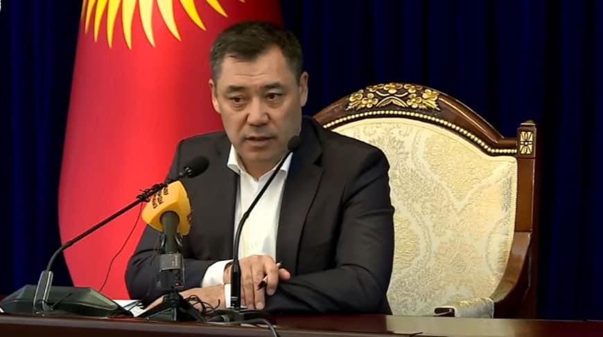 Жапаров пообещал объявить дату выборов президента на следующей неделе