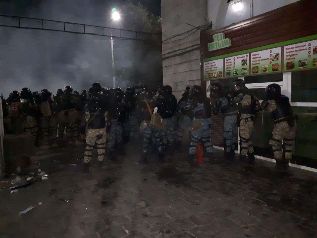 Начато досудебное производство по статье «массовые беспорядки»